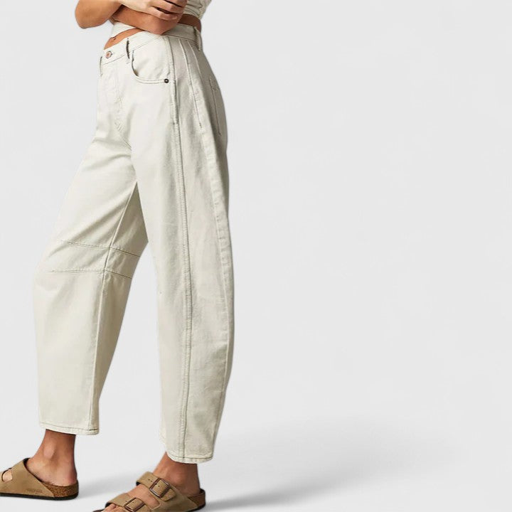 Lluvia | Pantalones Cómodos de Pierna Ancha