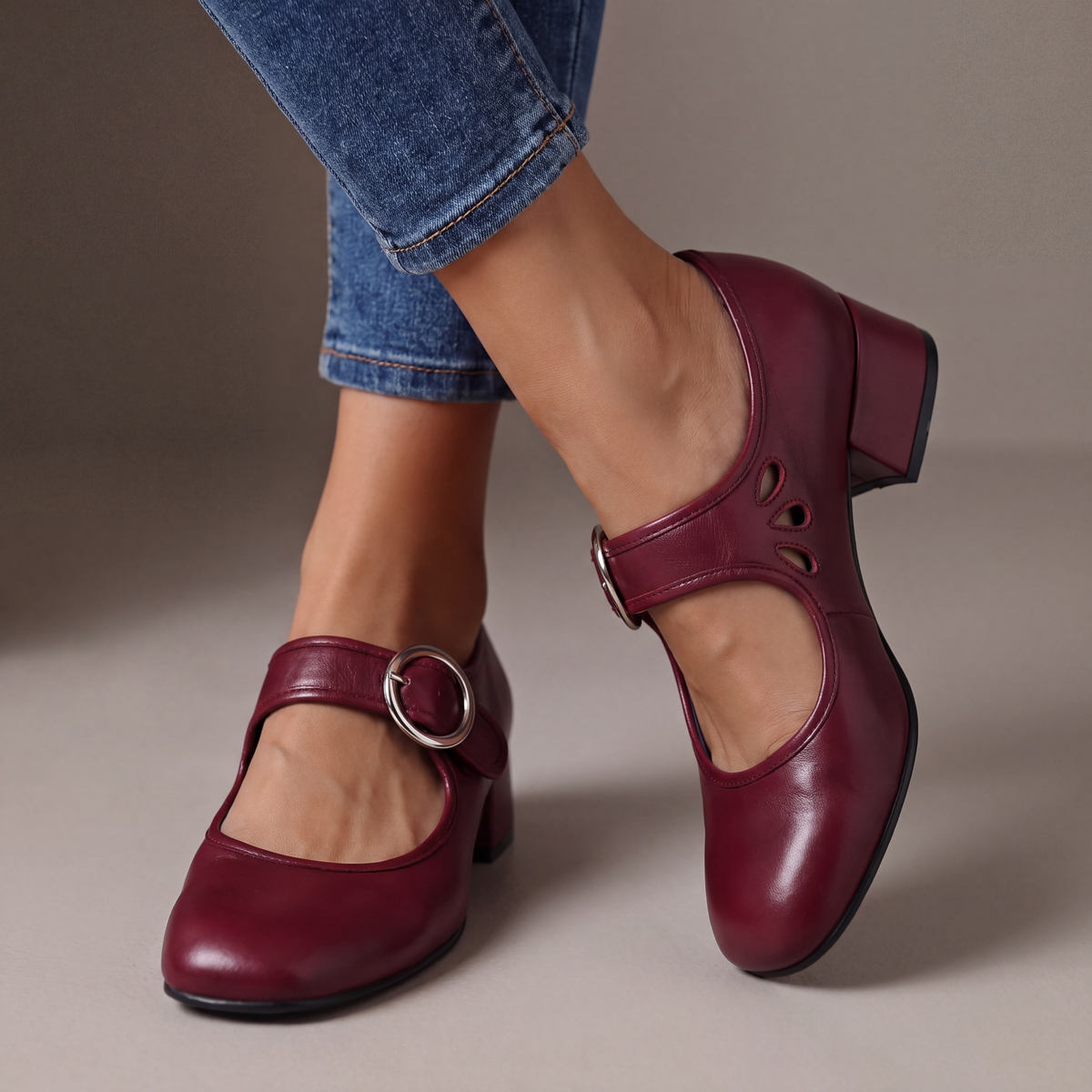 Josefina | Zapatos de tacón con tira