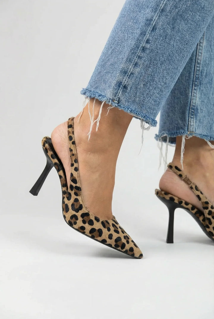 Samba - Tacones con Estampado Leopardo