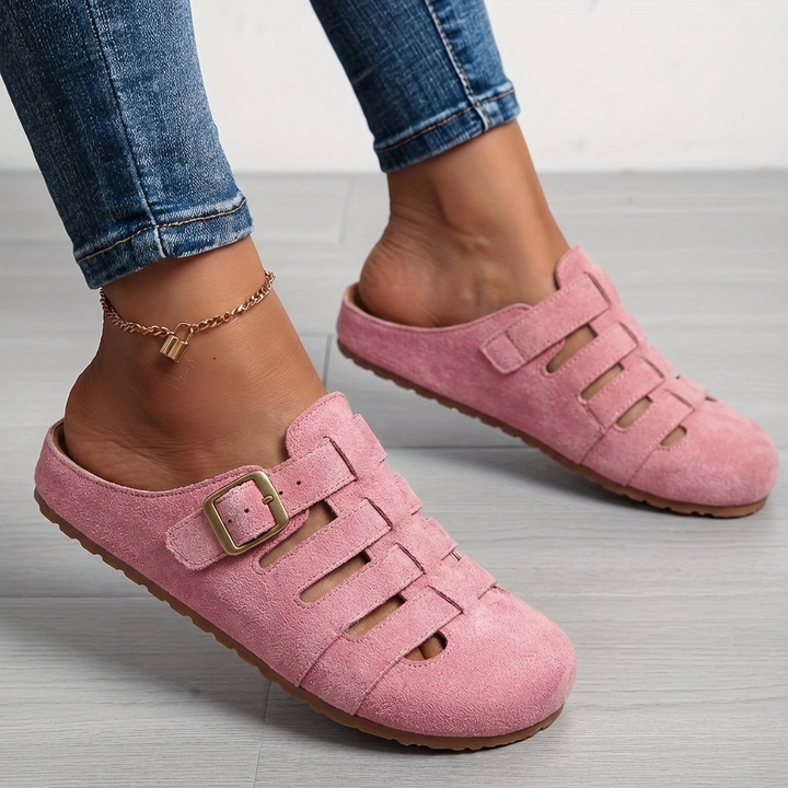 Nikki | Sandalias Mules sin Cordones Cómodas