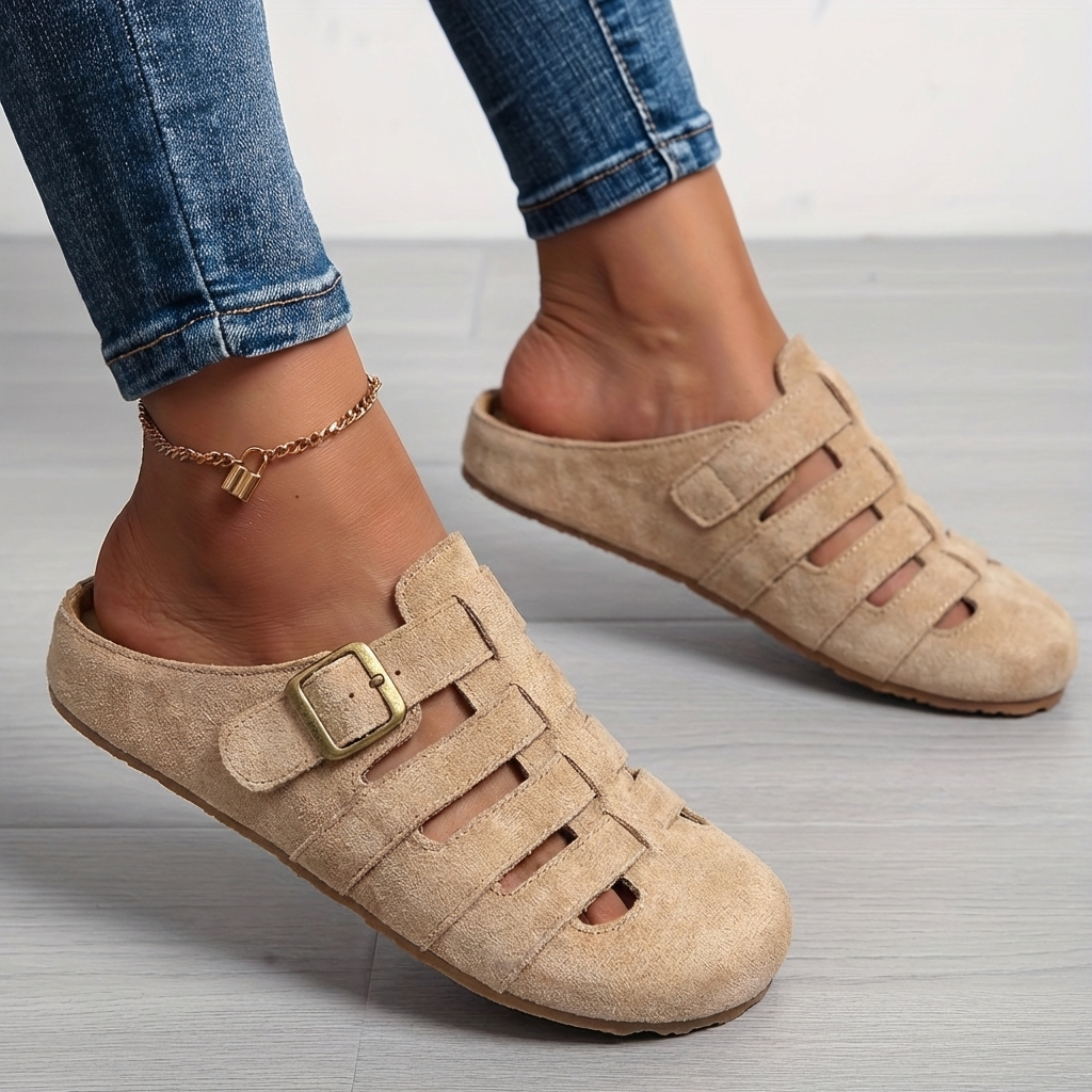 Nikki | Sandalias Mules sin Cordones Cómodas