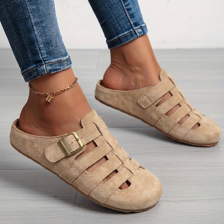 Nikki | Sandalias Mules sin Cordones Cómodas