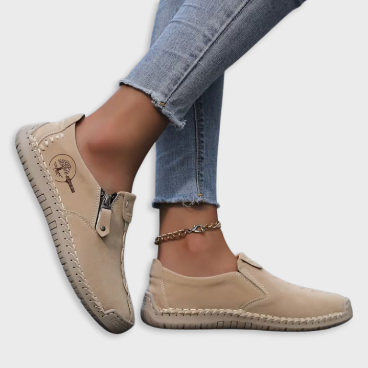 Elira | Zapatillas Cómodas con Cremallera