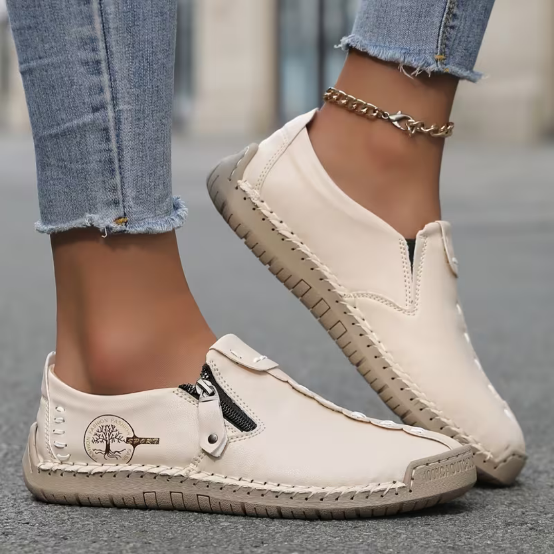Elira | Zapatillas Cómodas con Cremallera