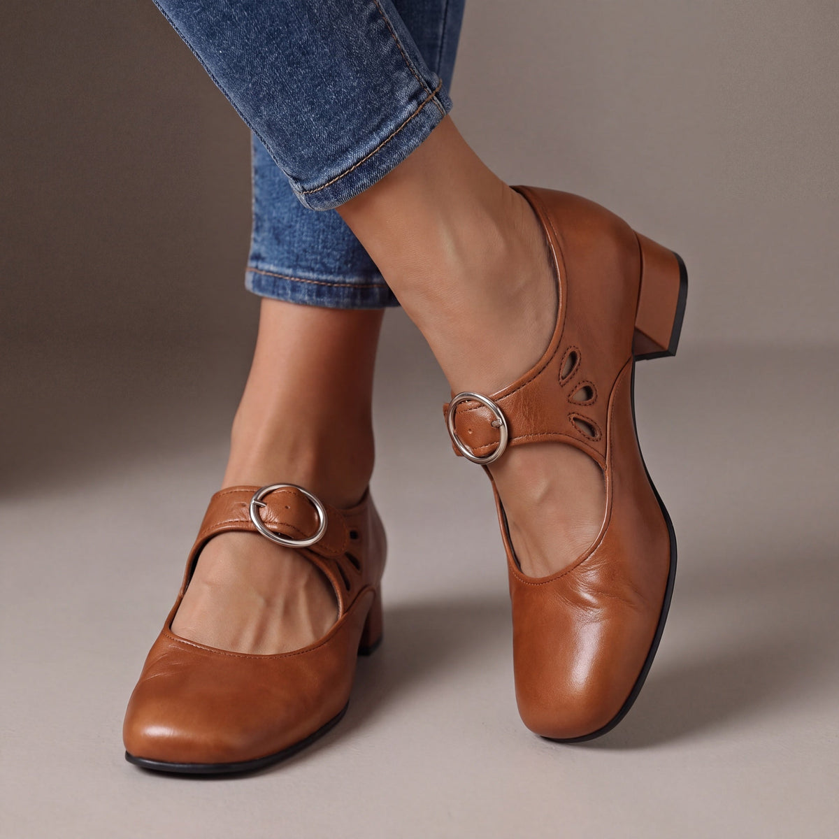 Josefina | Zapatos de tacón con tira