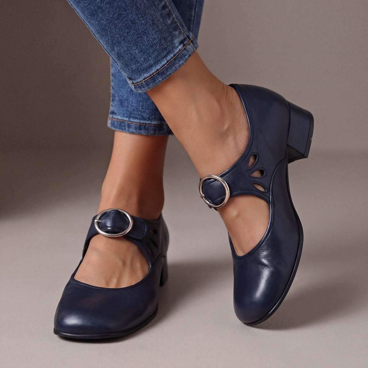 Josefina | Zapatos de tacón con tira