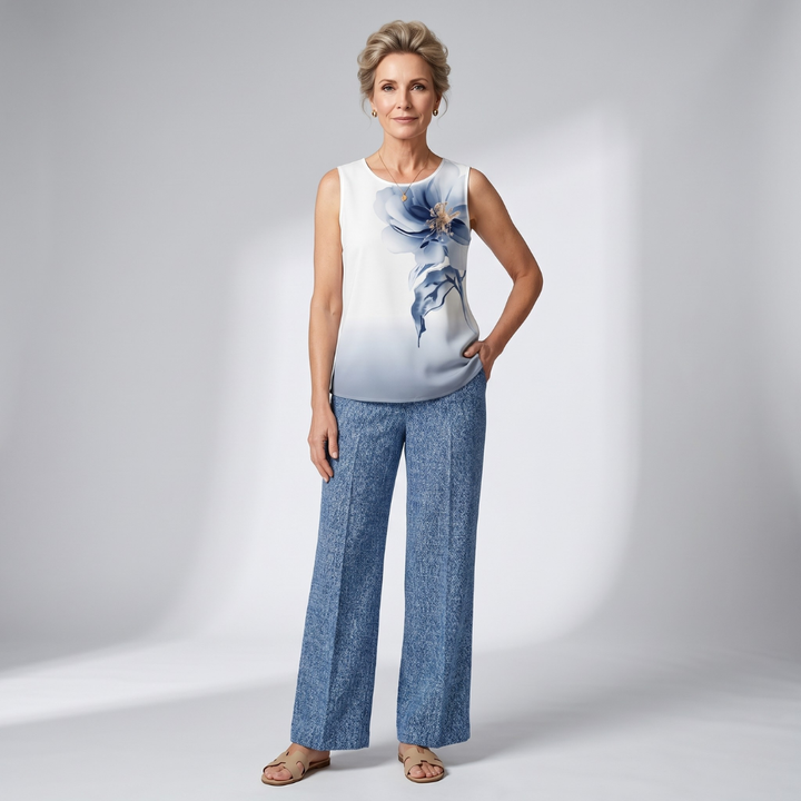 Alexa | Conjunto floral elegante