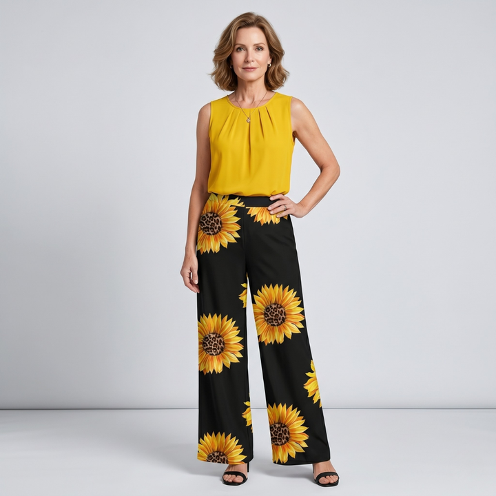 Cassidy | Conjunto de dos piezas Girasol