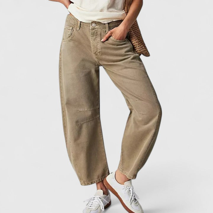Lluvia | Pantalones Cómodos de Pierna Ancha